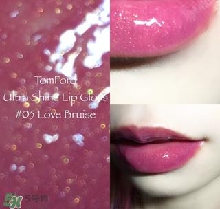 tom ford唇彩色号试色 tom ford唇彩试色图