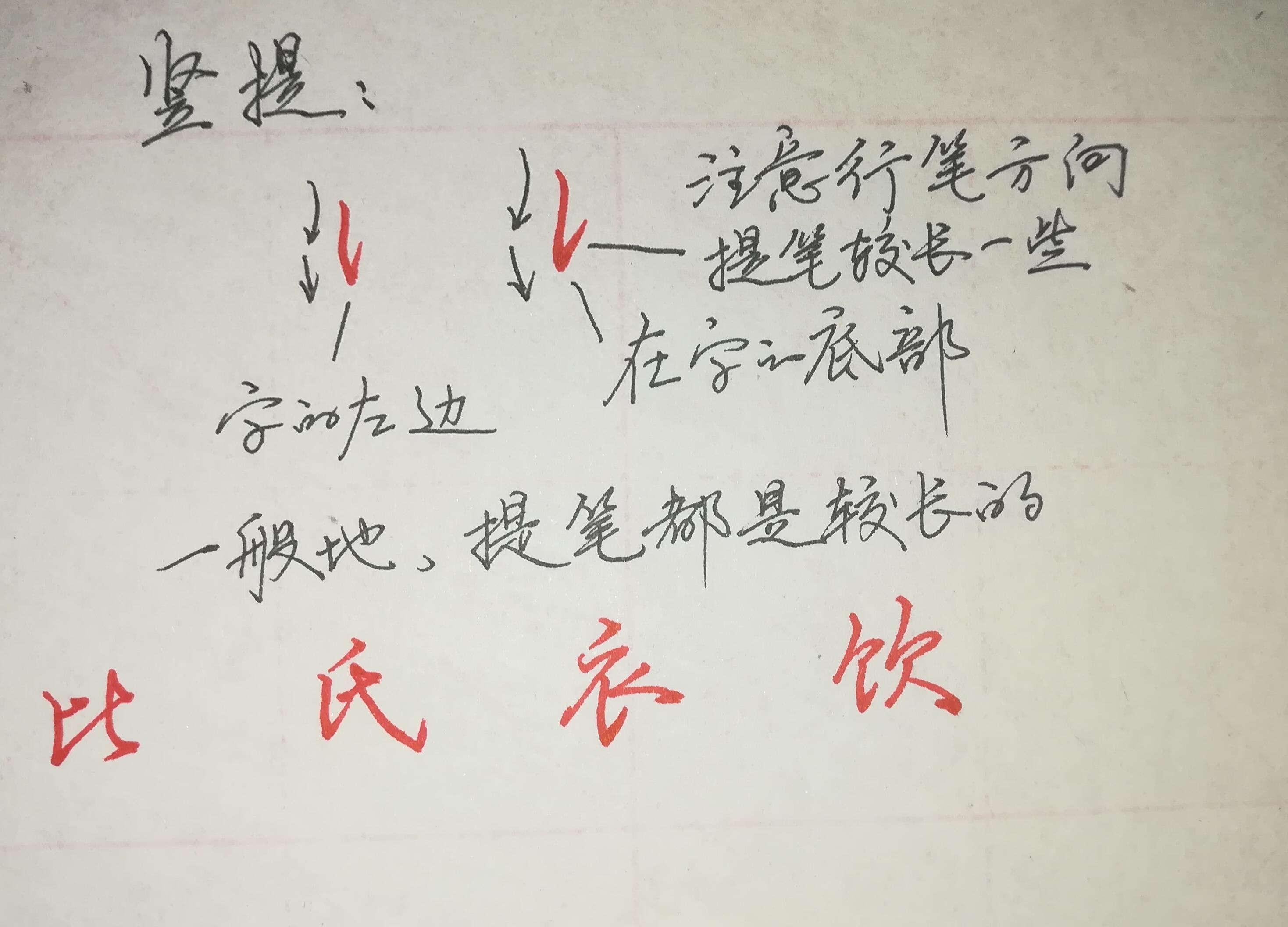 这9个“行楷基本笔画”，图解详细，还有例字，有助于快速练字