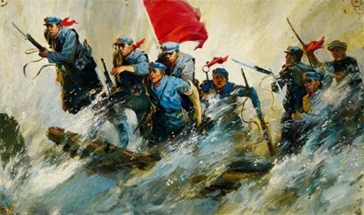 ​勇将杨得志：指挥17勇士强渡大渡河