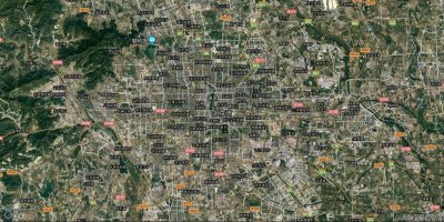 ​3D地图看中国，中国20城卫星图，哪个最霸气？