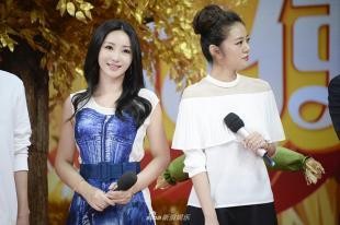 柳岩同款第一名是哪个(柳岩裙装清新现身天天妆容恬淡尽显知性优雅)(3)