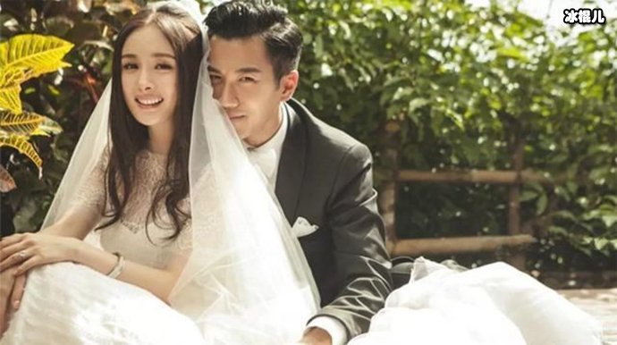 刘恺威杨幂结婚照