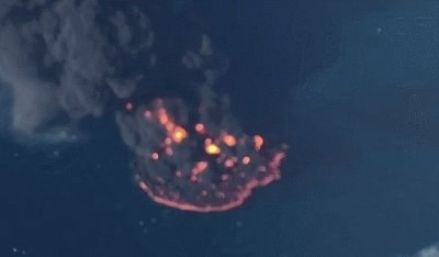 ​“桑吉”轮突发爆燃火焰高800多米 全船剧烈燃烧后沉没