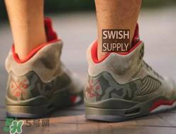 air jordan 5上脚怎么样？乔丹5代战靴aj5测评