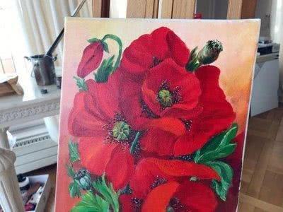 看到才貌双全张馨予的画作,都感叹她可以去当画家了