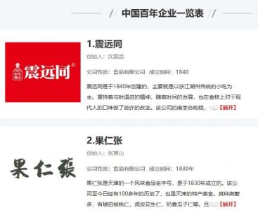 ​这些百年企业你知道的有几个？