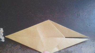 如何叠千纸鹤,怎么叠千纸鹤一步一步教简单图10