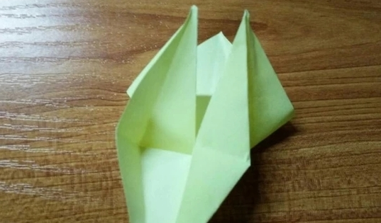 如何叠千纸鹤,怎么叠千纸鹤一步一步教简单图21