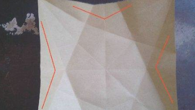 如何叠千纸鹤,怎么叠千纸鹤一步一步教简单图7