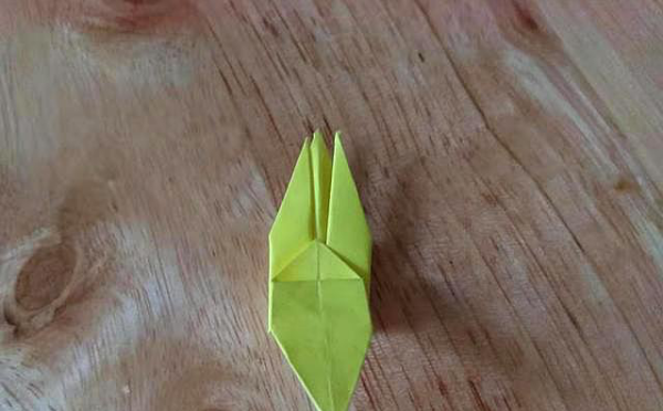 如何叠千纸鹤,怎么叠千纸鹤一步一步教简单图35