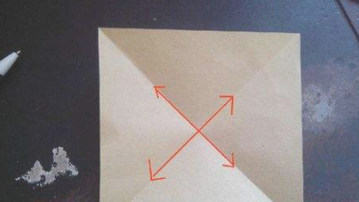 如何叠千纸鹤,怎么叠千纸鹤一步一步教简单图5