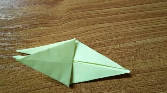 如何叠千纸鹤,怎么叠千纸鹤一步一步教简单图25