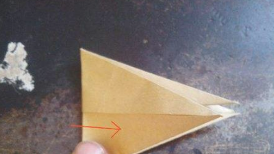 如何叠千纸鹤,怎么叠千纸鹤一步一步教简单图11