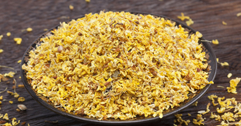 新鲜桂花发霉了还能晒干泡茶吗