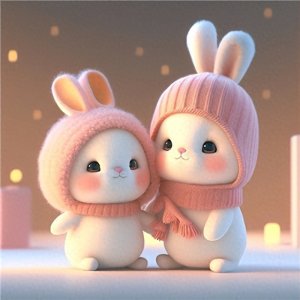 ​2025兔年头像！超火的可爱动漫卡通兔子头像