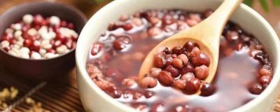 ​薏仁米赤小豆的危害