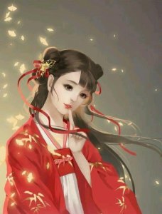 ​古风美人壁纸丨青衫泪落，白衣染尘！