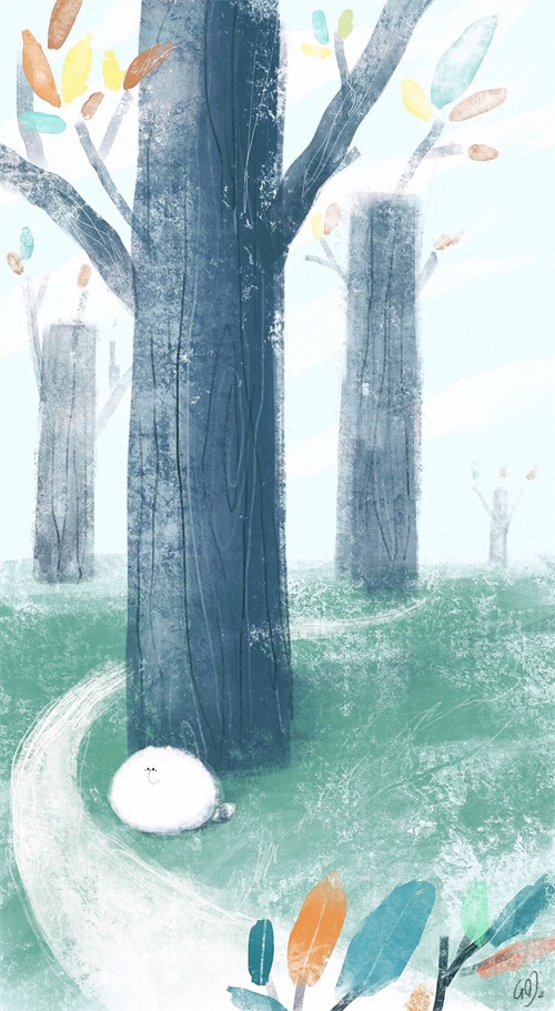 壁纸|可爱的一条小团团