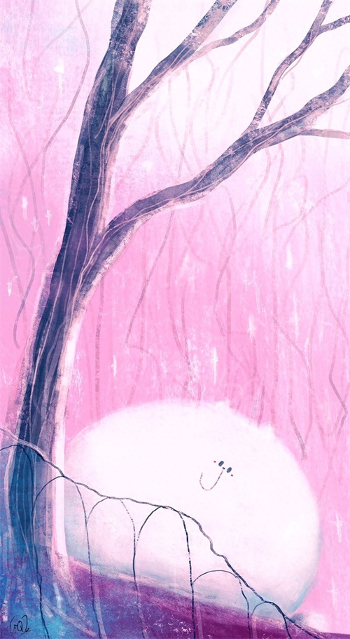 壁纸|可爱的一条小团团