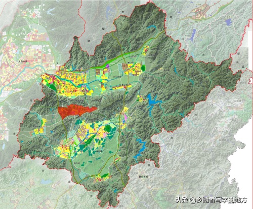 高清!河南省信阳市城市总体规划图,信阳人收藏了。