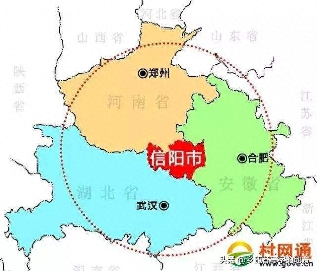 高清!河南省信阳市城市总体规划图,信阳人收藏了。