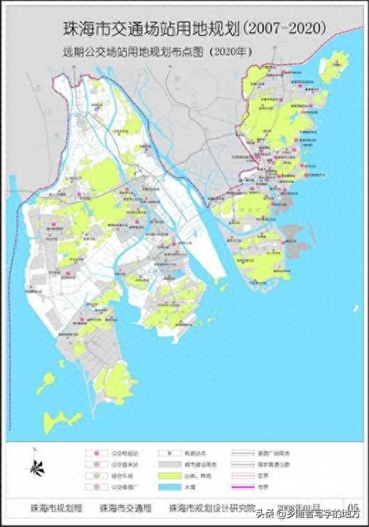广东——珠海市城市总体规划图
