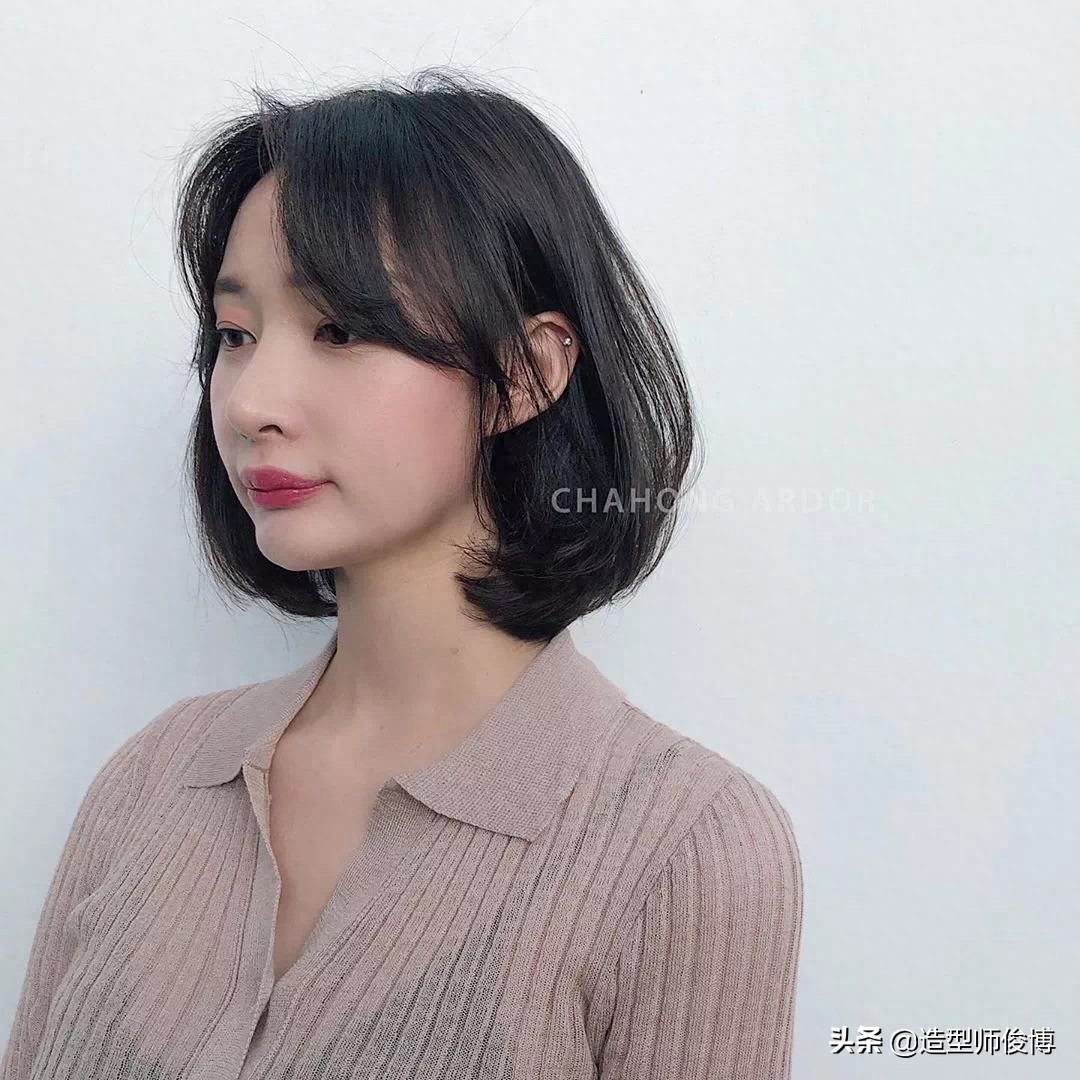2020流行韩式短发c卷发型，高级感十足