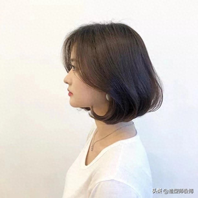 2020流行韩式短发c卷发型，高级感十足