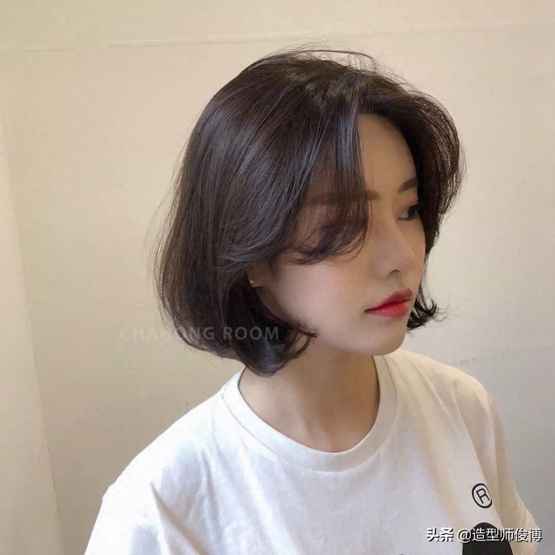 2020流行韩式短发c卷发型，高级感十足
