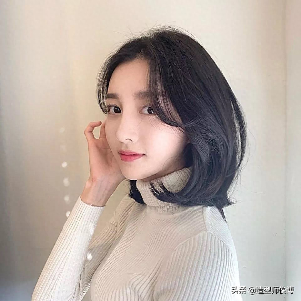 2020流行韩式短发c卷发型，高级感十足