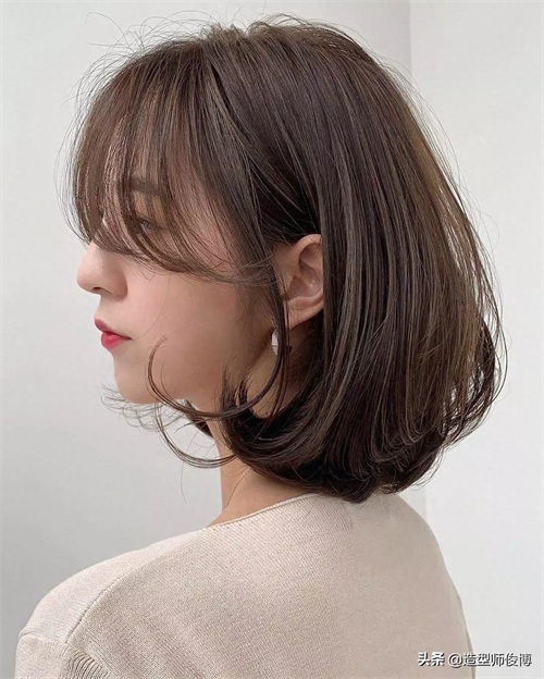 2020流行韩式短发c卷发型，高级感十足