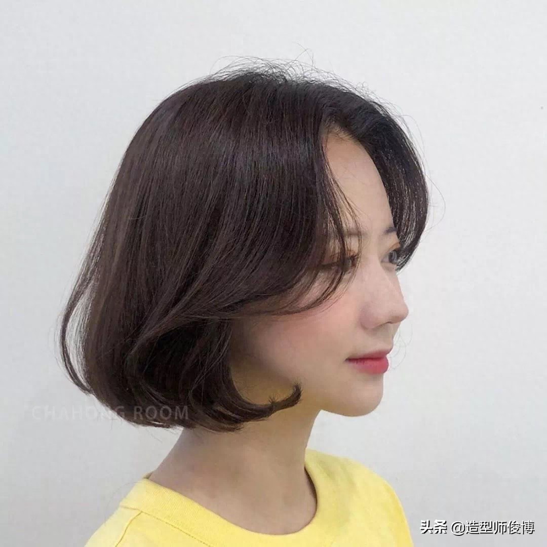 2020流行韩式短发c卷发型，高级感十足