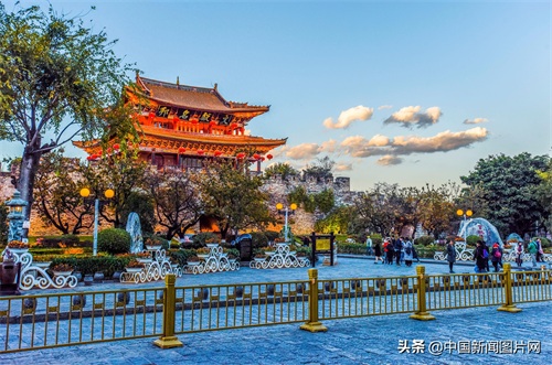 云南大理古城风光