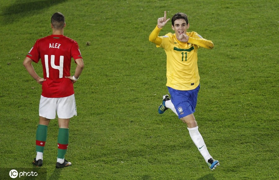 长发飘飘的佩莱你见过吗？带你看现役中超外援的世青赛旧照