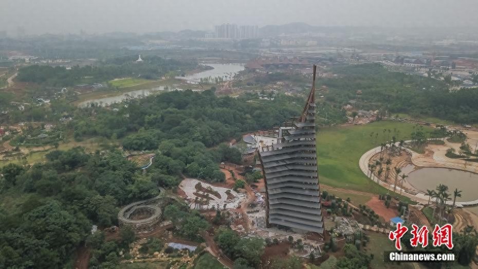 广西南宁园博园“初露芳容”