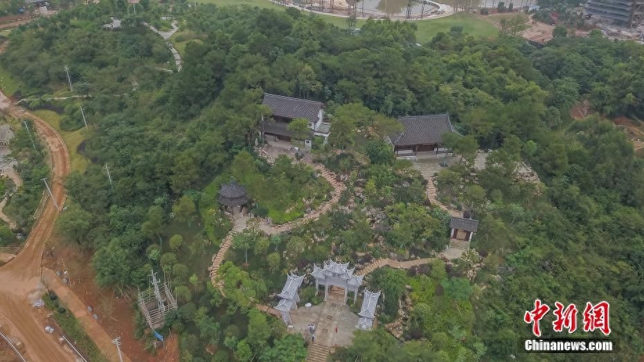 广西南宁园博园“初露芳容”